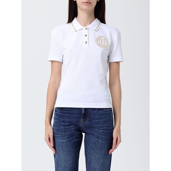 Versace Jeans Couture Polo Shirt Woman White